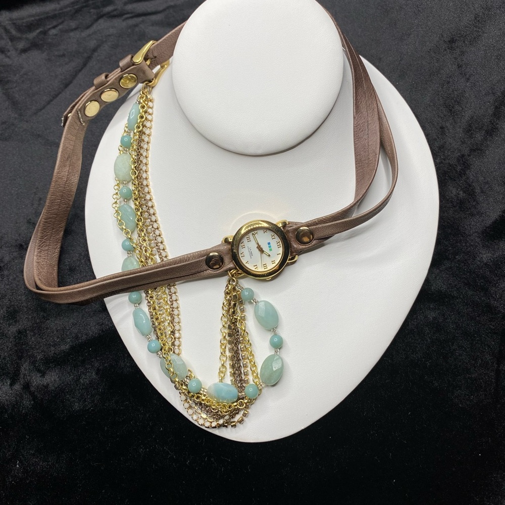 La Mer Vintage Rap Around Watch Excellent Conditi… - image 2